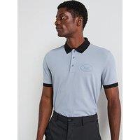 Boss Mens Golf Logo Polo - Grey