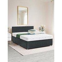 Airsprung Essential Divan Bed Base And Mattress Set - Fsc Certified