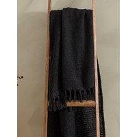 Yard Candar Throw- 130X170Cm- Black