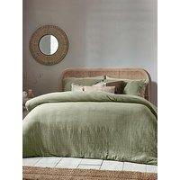 Yard Lark 100% Cotton Duvet Cover Set - Eucalyptus