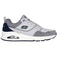 Skechers Uno Retro One Trainers-Grey