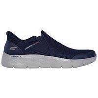 Skechers Go Walk Flex Trainers-Navy