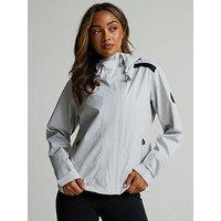 Zavetti Canada Cascella Boxy Lightweight Crop Jacket - Grey