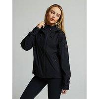 Zavetti Canada Cascella Boxy Lightweight Crop Jacket - Black