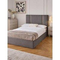 Very Home Beaumont Bed Frame With Mattress Options (Buy & Save!) - Grey - Bed Frame Only