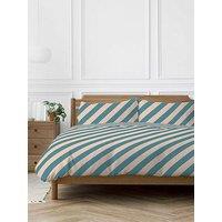 Copenhagen Home Diagonal Stripe Duvet Set
