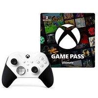 Xbox Elite Wireless Controller Series 2 Black With Game Pass Ultimate &Ndash; 3-Month Membership