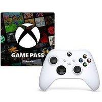 Nintendo Switch 2 Wireless Controller White V2 With Game Pass Ultimate - 3-Month Membership