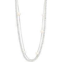 Pilgrim Starlight Necklace 3-In-1 Silver-Plated