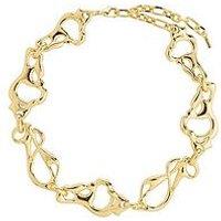 Pilgrim Starlight Necklace Gold-Plated