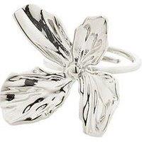 Pilgrim Dream Statement Ring Silver-Plated