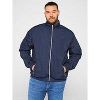 D555 Lightweight Zip Through Jacket With Zip Pockets - Navy