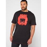 D555 Official Acdc Graphic T-Shirt - Black