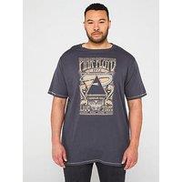 D555 Official Pink Floyd Graphic T-Shirt - Dark Grey