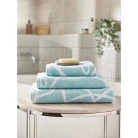 Copenhagen Home Pablo 100% Cotton Towel Collection - Aqua