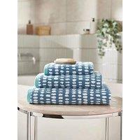 Copenhagen Home Arri 100% Cotton Towel Collection - Blue
