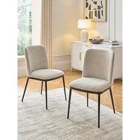 Very Home Willow Standard Pair Of Dining Chairs