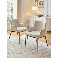 Very Home Willow Pair Of Dining Chairs