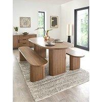 Very Home Carina Dining Table And Bench Set - Fsc Certified