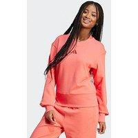 Adidas Sportswear Women'S All Szn French Terry Regular Sweatshirt - Pink