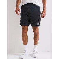 Adidas Originals Men'S Trefoil Essential Woven Shorts - Black