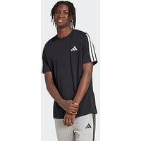 Adidas Sportswear Men'S 3-Stripes T-Shirt - Black