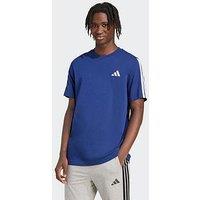 Adidas Sportswear Men'S 3-Stripes T-Shirt - Blue