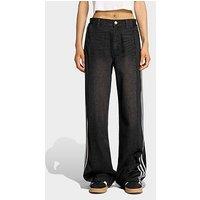 Adidas Originals Womens Denim Firebird Pants - Black