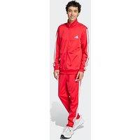 Adidas Sportswear Men'S Sportswear Basic 3-Stripes Tricot Tracksuit - Red