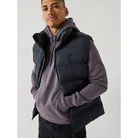 Adidas Originals Men'S Originals Tonal Vest Puff - Black