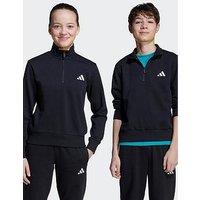 Adidas Sportswear Junior Unisex Essentials Half-Zip - Black