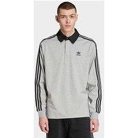 Adidas Originals Men'S Adicolor Rugby Polo Shirt - Grey