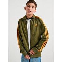 Adidas Originals Junior Boys Adicolor Firebird Top - Green