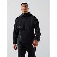 Adidas Sportswear Men'S City Tech Softshell Half Zip Hoodie - Black