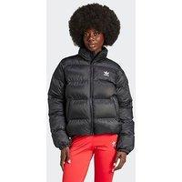 Adidas Originals Women'S Adicolor Short Puffer Jacket - Black