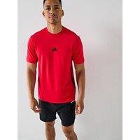 Adidas Sportswear Men'S Essentials 3-Stripes T-Shirt - Red