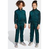 Adidas Originals Junior Unisex Adicolor Firebird Tracksuit - Green