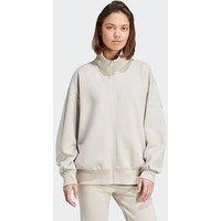 Adidas Sportswear Women'S All Szn Soft Lux Loose Full-Zip - Grey