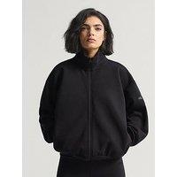 Adidas Sportswear Women'S All Szn Soft Lux Loose Full-Zip - Black