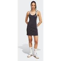 Adidas Originals Women'S 3 Stripe Mini Dress - Black