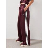 Adidas Sportswear Women'S Stadium Tracksuit Pants- Aurora Ruby - Red
