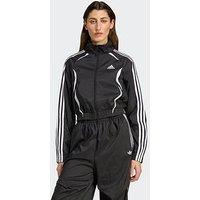 Adidas Originals Womens Teamgeist Slim Track Top - Black