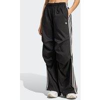 Adidas Originals Womens Teamgeist Ruffle Track Pant - Black