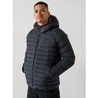Adidas Originals Men'S Synthetic Hooded Jacket - Black