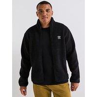 Adidas Originals Men'S Trefoil Essentials Jacket - Black