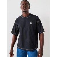 Adidas Originals Men'S Trefoil Essentials Tee - Black
