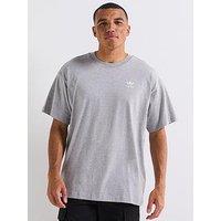 Adidas Originals Men'S Trefoil Essentials Oversized T-Shirt - Grey