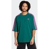 Adidas Originals Men'S Adicolor Oversized Tee - Green