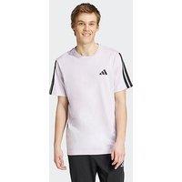 Adidas Sportswear Men'S 3-Stripes T-Shirt - Purple