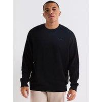 Adidas Originals Men'S Premium Essentials Knit Crewneck - Black